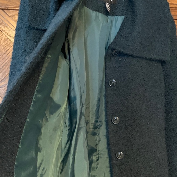 Alfani dark teal wool boucle coat. Great condition! - Picture 10 of 10